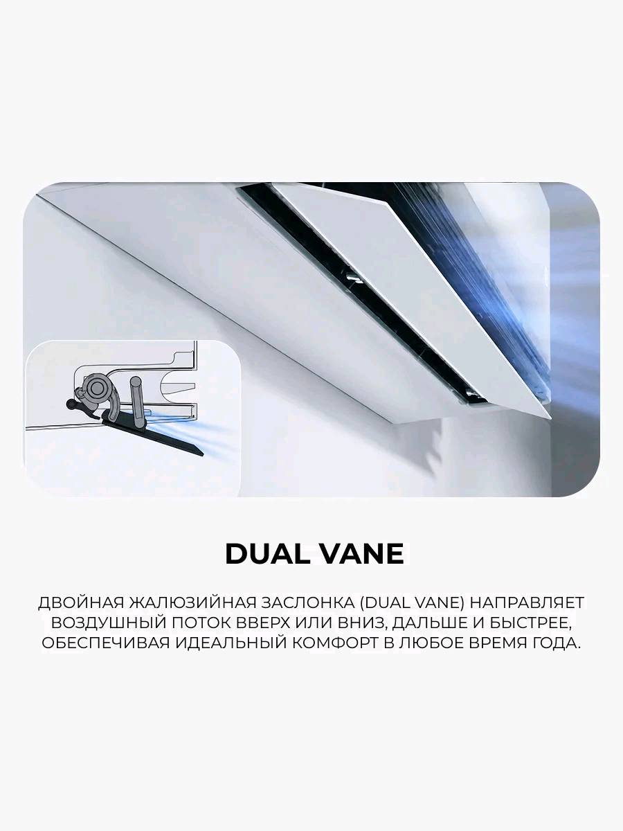 Кондиционер LG DUALCOOL Deluxe H24S1D - изображение 5