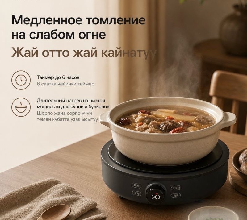 Электрическая керамическая плита Xiaomi Mijia Electric Ceramic Stove S1 - изображение 5