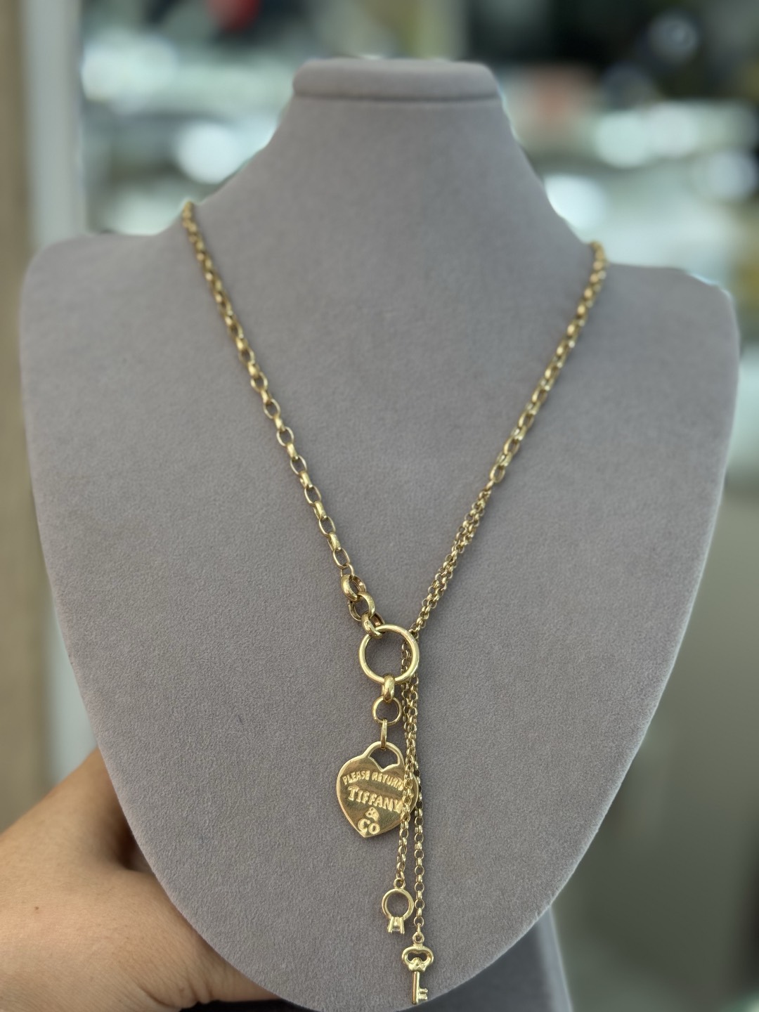 Цепочка TIFFANY 585 пробы.                             Всегда смотрится дорого и стильно! - изображение 2