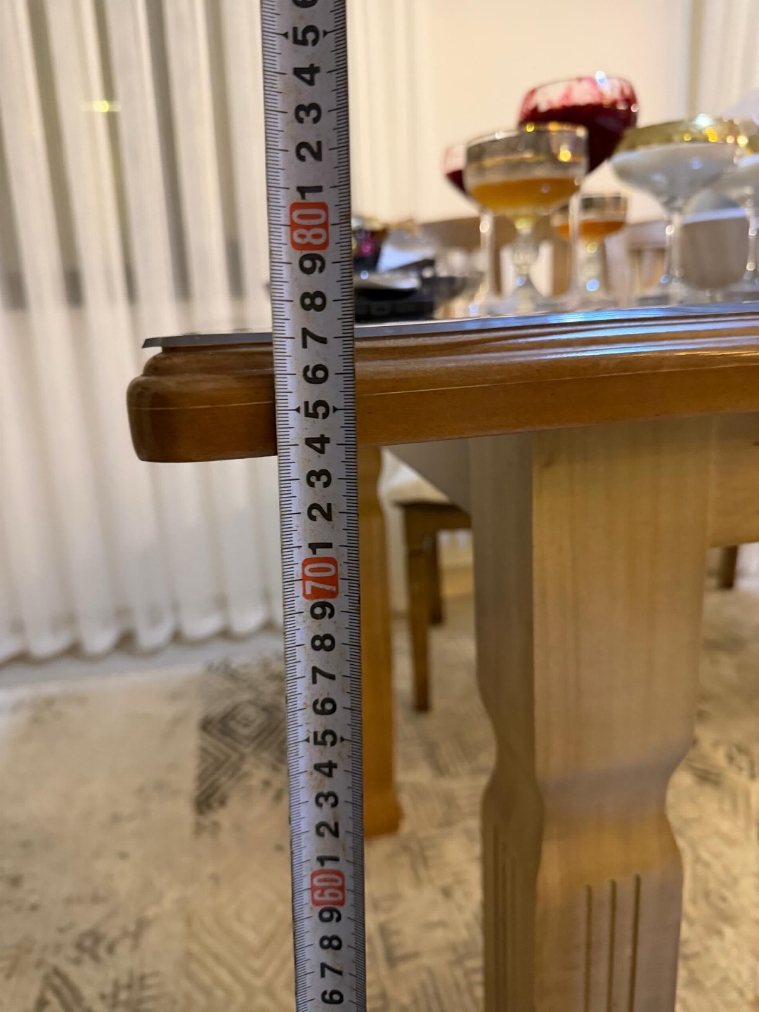 Кухонный 1 стол 6 стульями КАРАГАЧ - изображение 7