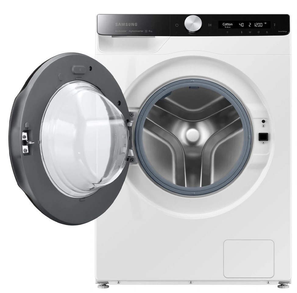 Стиральная машина SAMSUNG WW80AK6S28AELT 8кг, Белая - изображение 3
