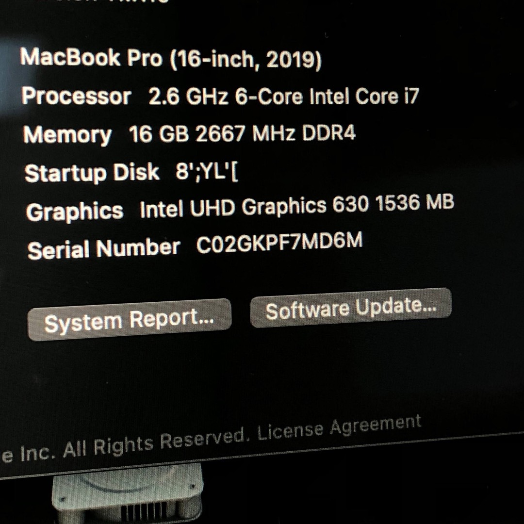 MacBook Pro 16” 2019 16/512 - изображение 4