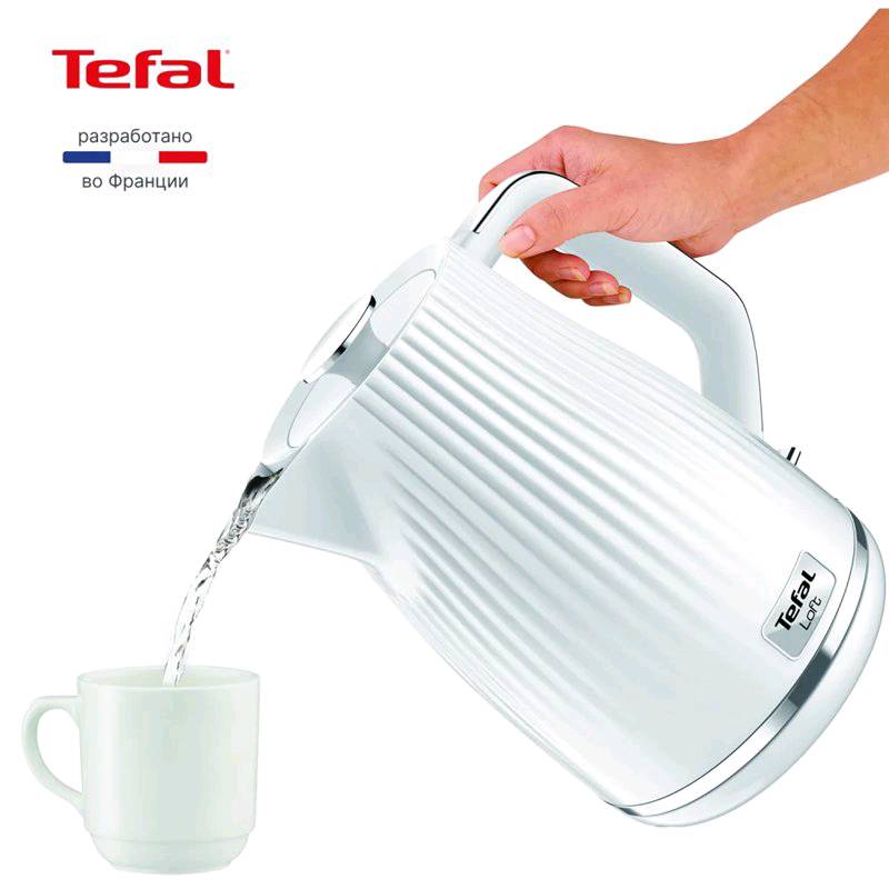 Электрический чайник Tefal Loft KO250130 - изображение 2