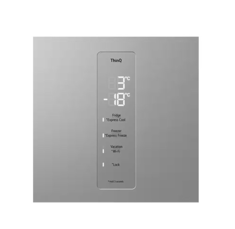 Холодильник LG B509FNPW 422 л DoorCooling+ с нижней морозильной камерой, Гигиенический фильтр, - изображение 4