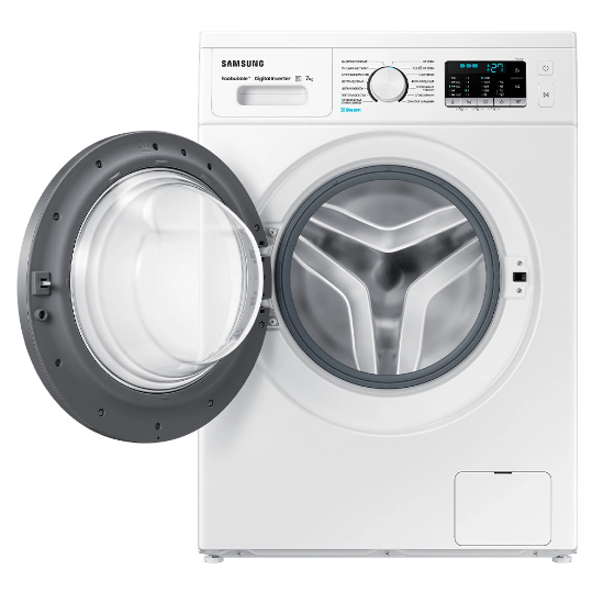 Стиральная машина SAMSUNG WW70AK5S21EELT 7кг белая - изображение 4