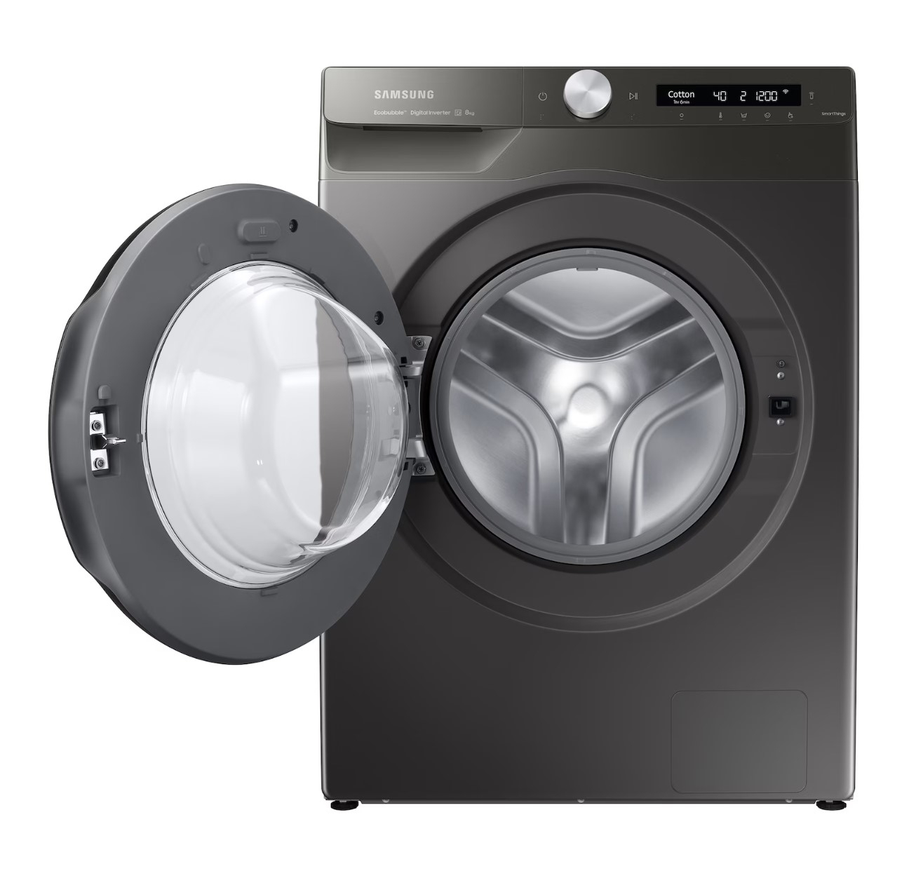 Стиральная машина Samsung WW80AK6S24ANLT, 8 кг, графит - изображение 6