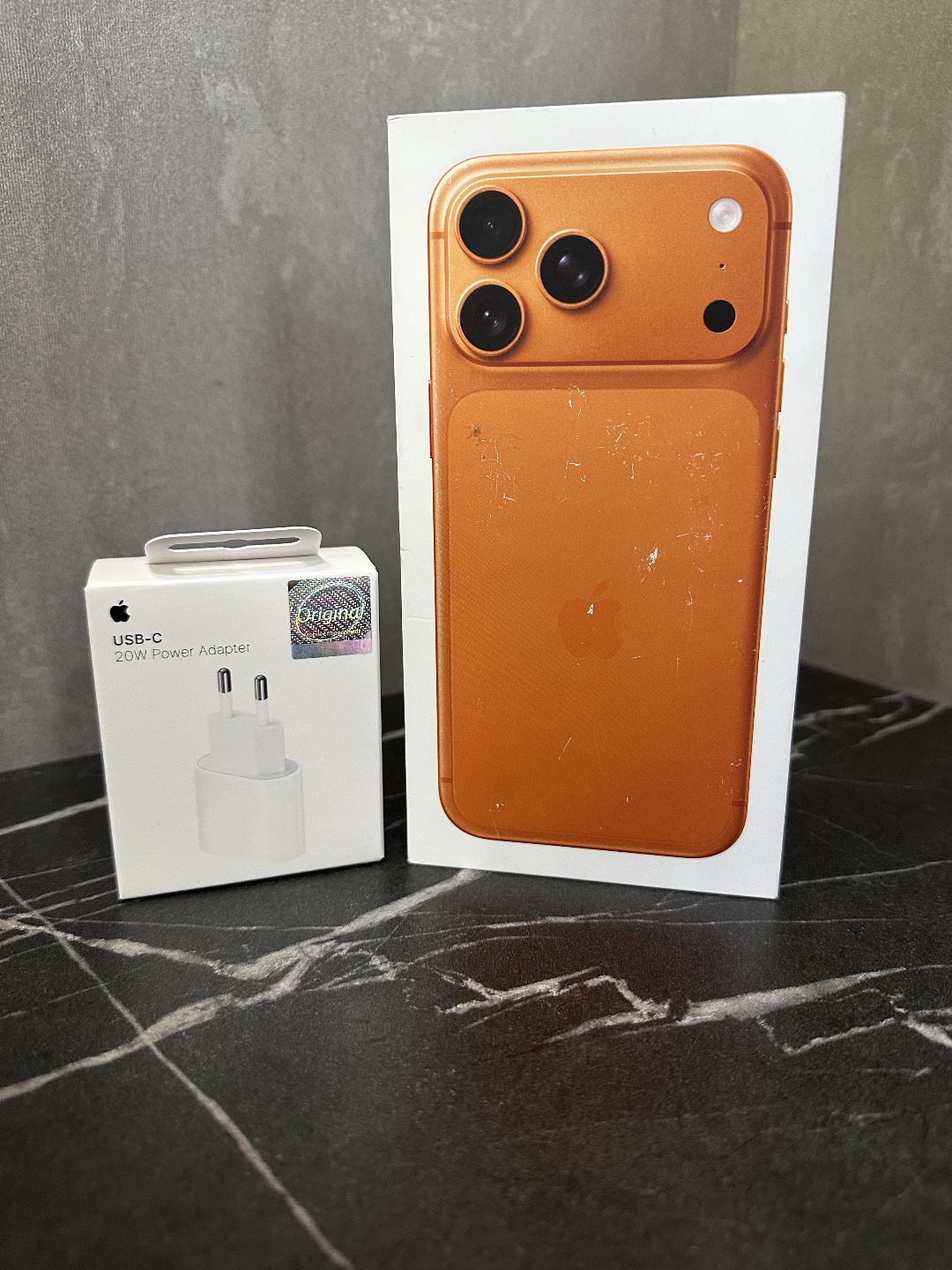 IPHONE 17 PRO MAX 256 e-Sim + оригинальный адаптер - изображение 4