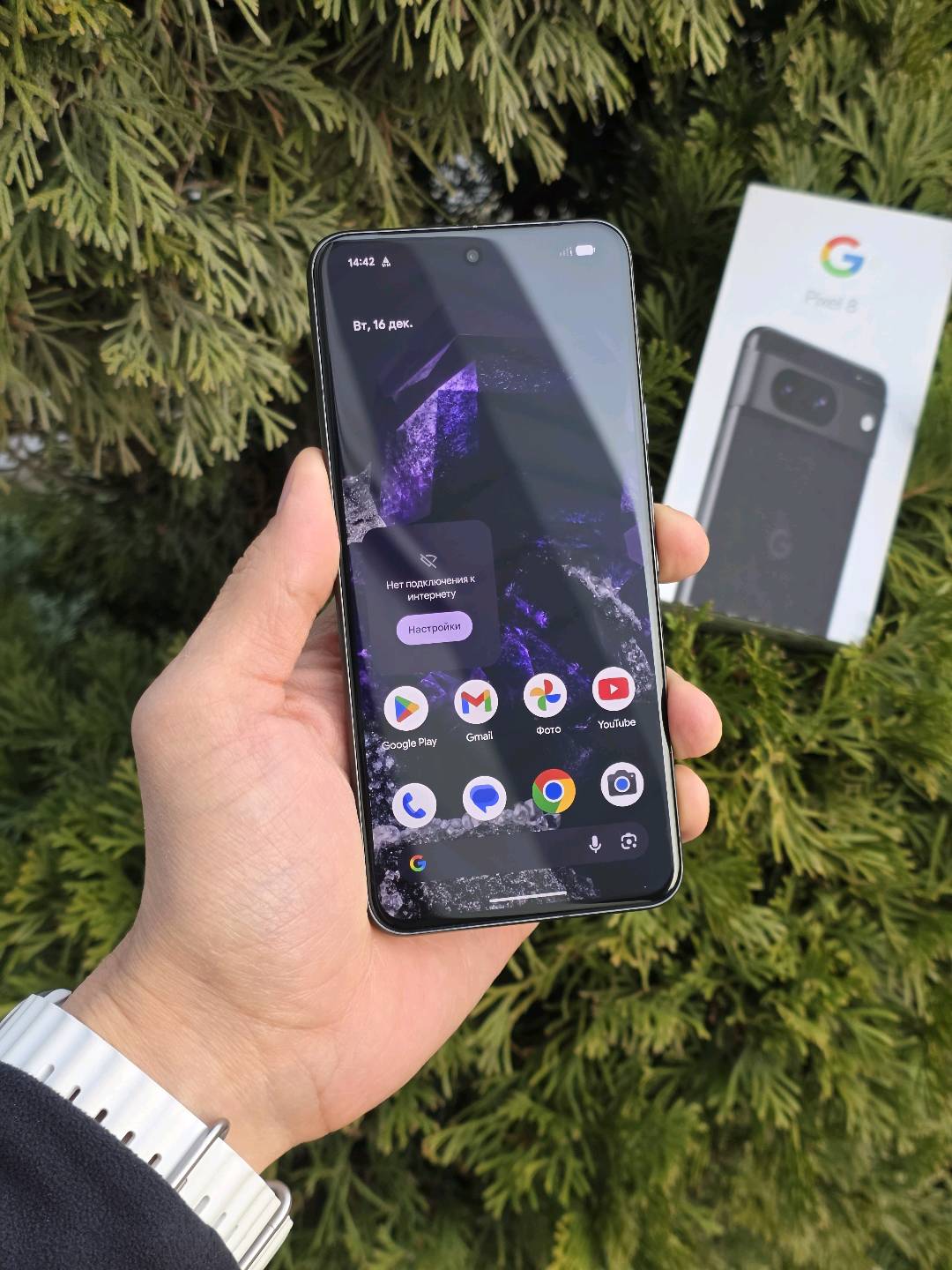 Google Pixel 8  8/256gb black как новый! - изображение 2