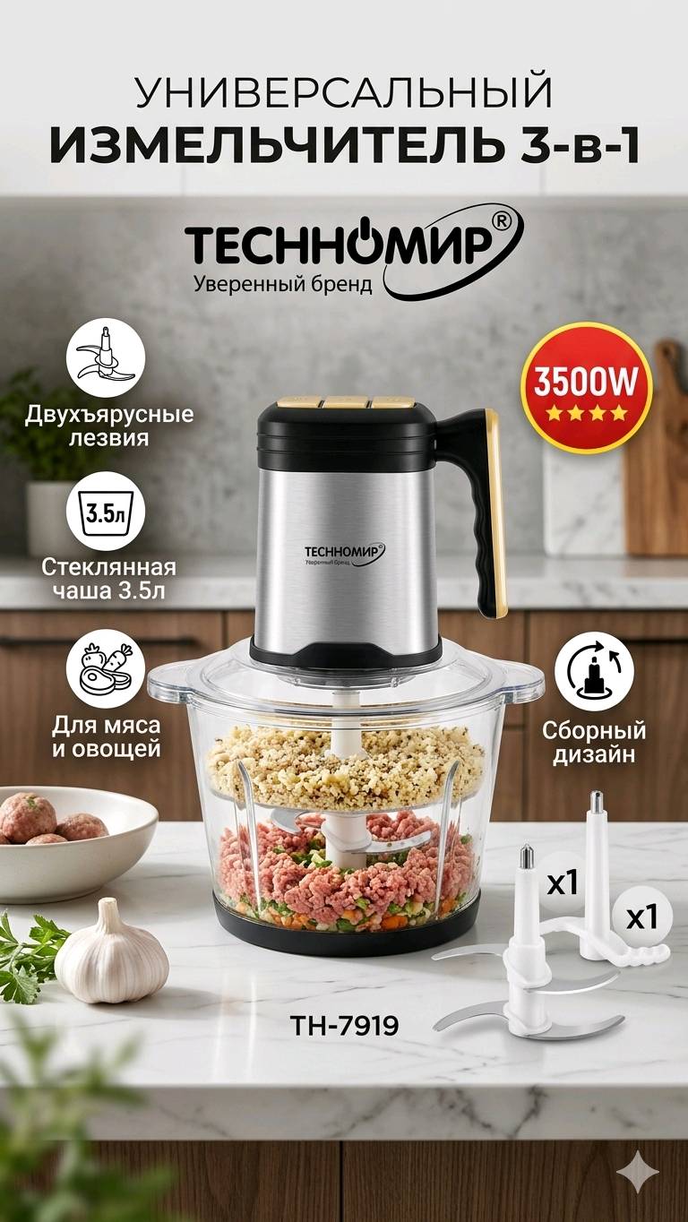 Измельчитель Техномир