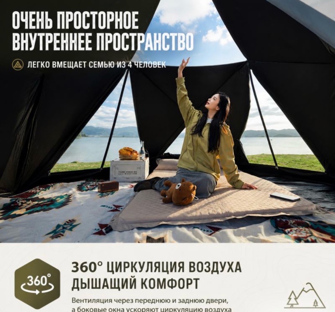 Палатка автоматическая Future PRO 260 х 300 х 140 см - изображение 3