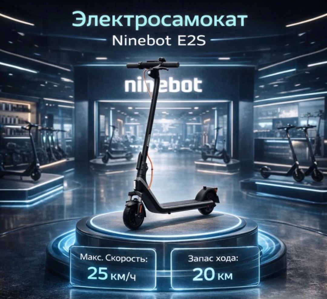 Электросамокат Ninebot E2S