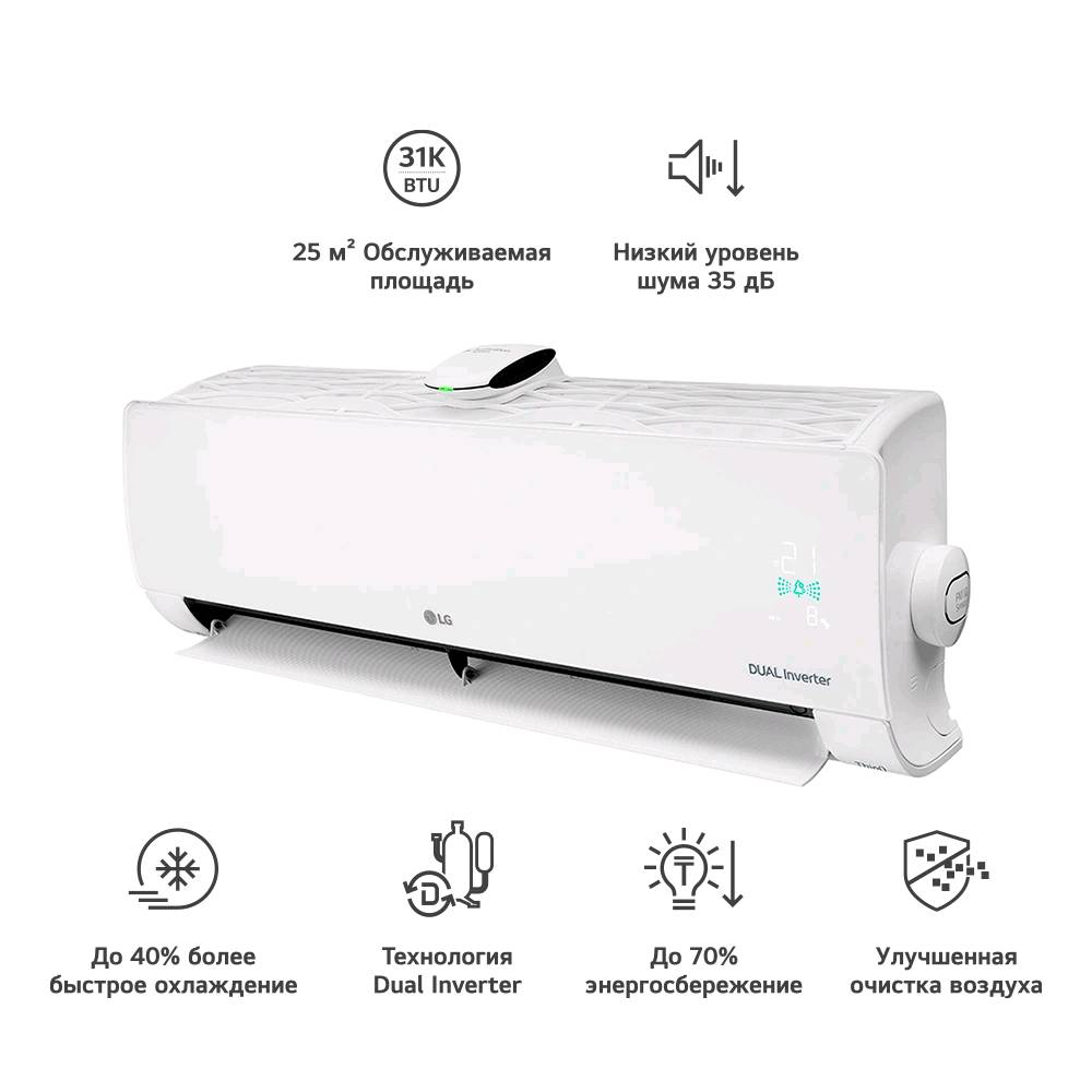 Настенная сплит-система LG AP09RK - изображение 2