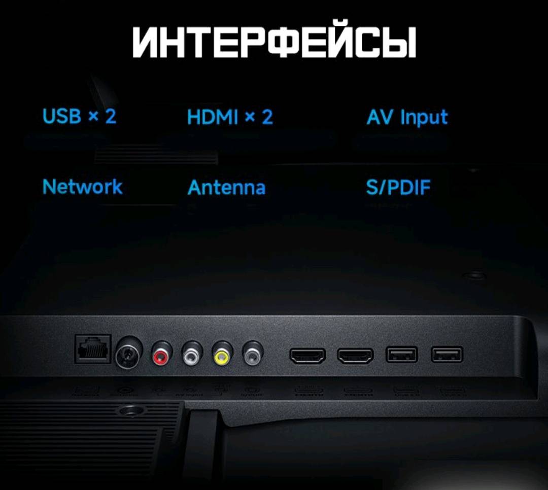 Телевизор Xiaomi Redmi A55 2025 4K 120ГЦ - изображение 4