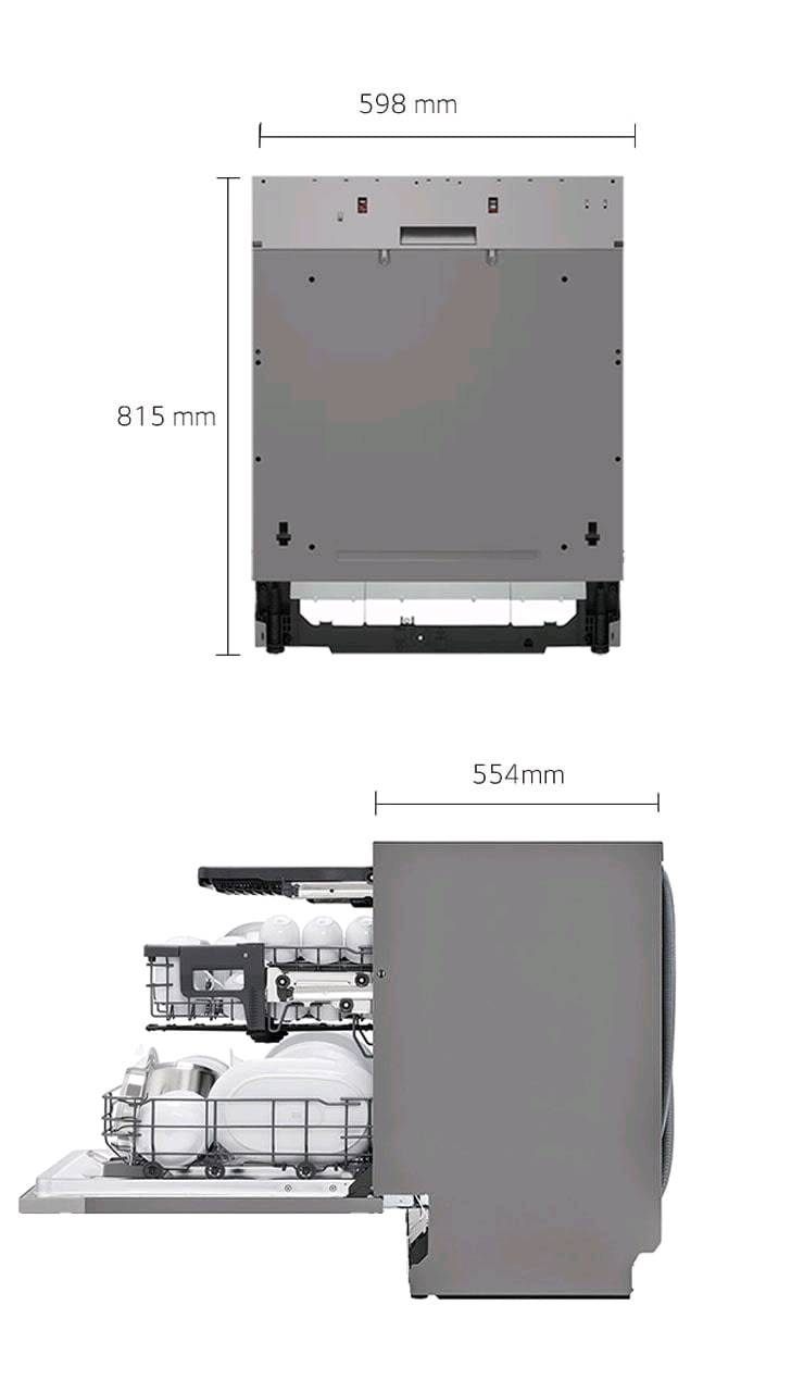 Встраиваемая посудомоечная машина LG DB242TX - изображение 5