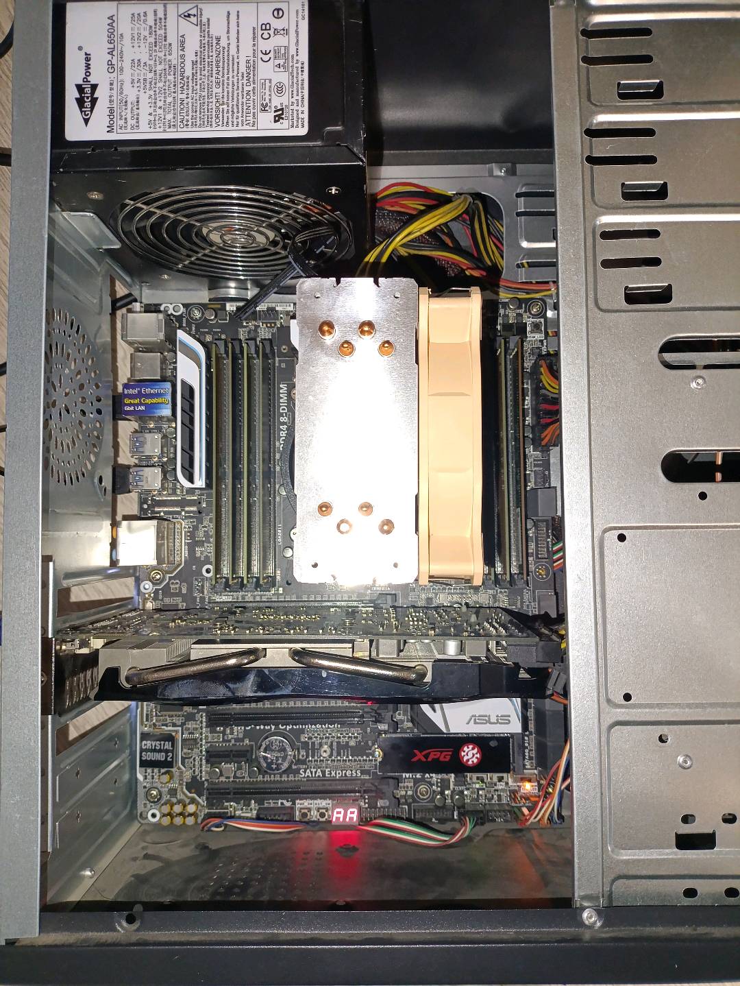 Компьютер 20 ядер, 16Гб DDR4, SSD256Gb, GTX460 1Gb/256b, ASUS 22 дюйма. - изображение 2