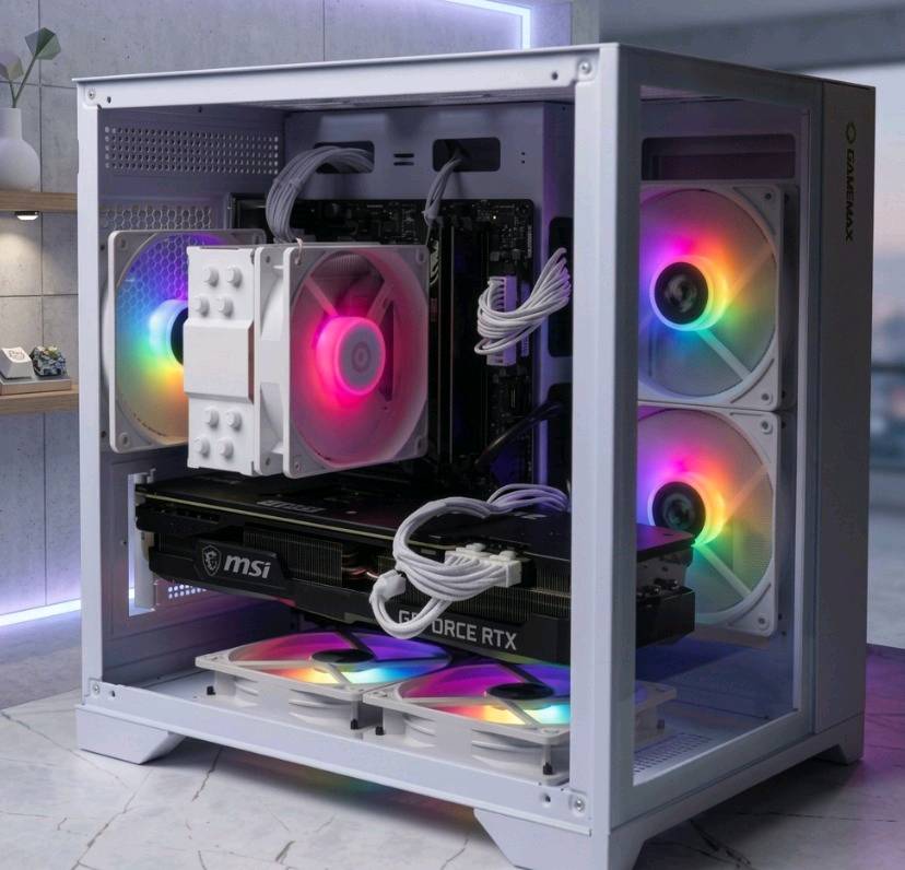 Системный блок AMD Ryzen 7 8700F + RTX 5060 Ti OC 16GB 1TB\32gb - изображение 2
