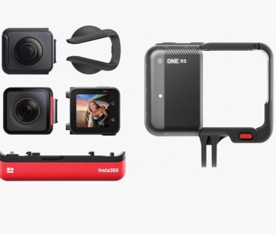 Insta 360 RS Twin Edition Interchangeable Lens Action Cam - изображение 3