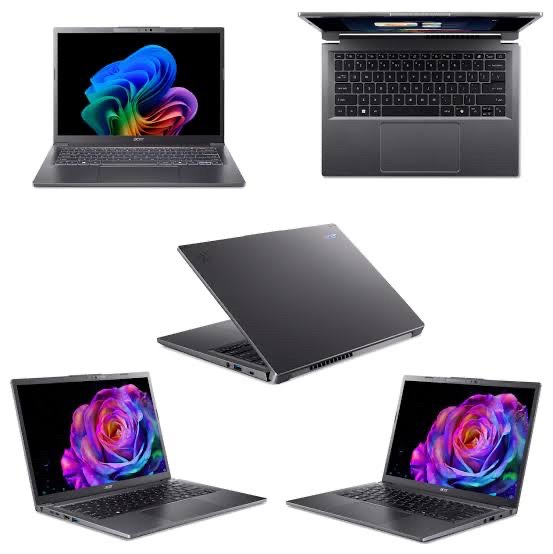 ACER ASPIRE 14 AI A14-52MT-701K Intel® Core™ Ultra 7 258V (up to 4.8 Ghz), 32GB LPDDR5X, 1TB SSD, 14’’ WUXGA (1920 x 1200) IPS Touchscreen, Intel® Arc™ Graphics 140V, Backlit Keyboard, RUS/ENG, WIN11 - изображение 2