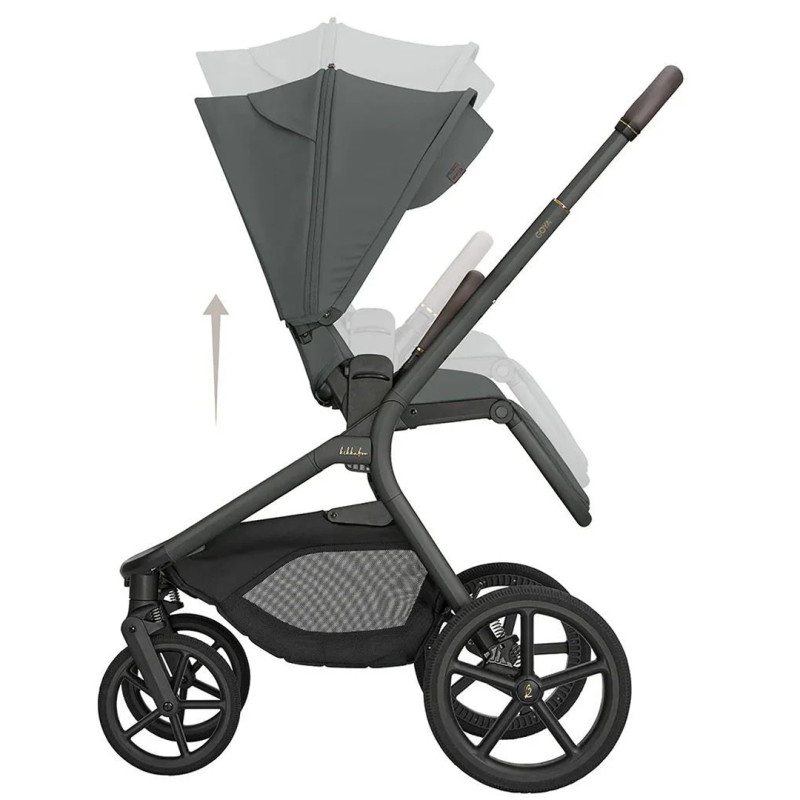 Коляска 2 в 1 KikkaBoo Goya Platinum Olive - изображение 7