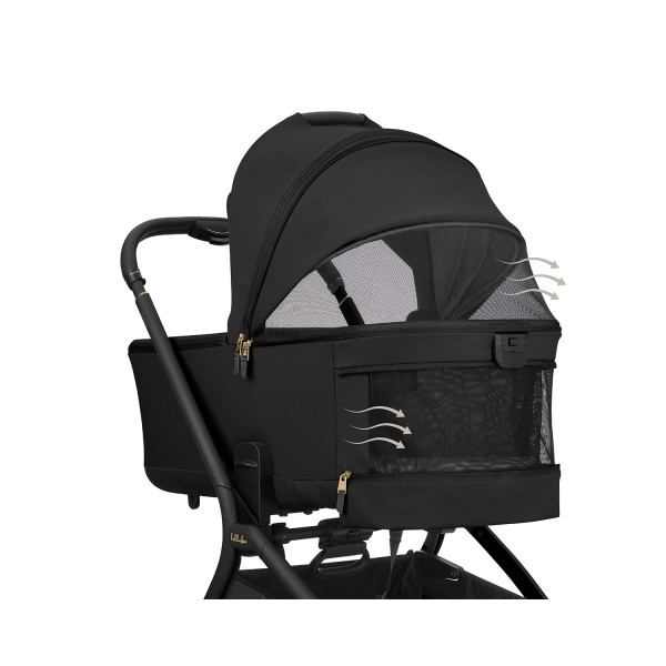 Коляска 2 в 1 KikkaBoo Goya Platinum Noir - изображение 4