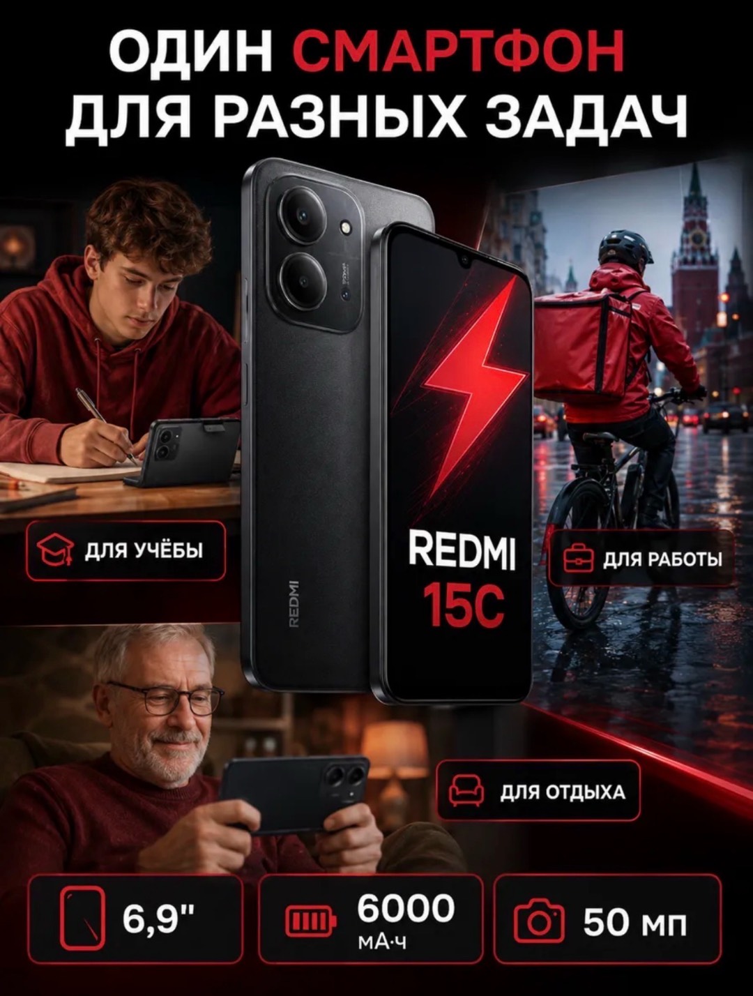 Redmi 15C 8/256 - изображение 9