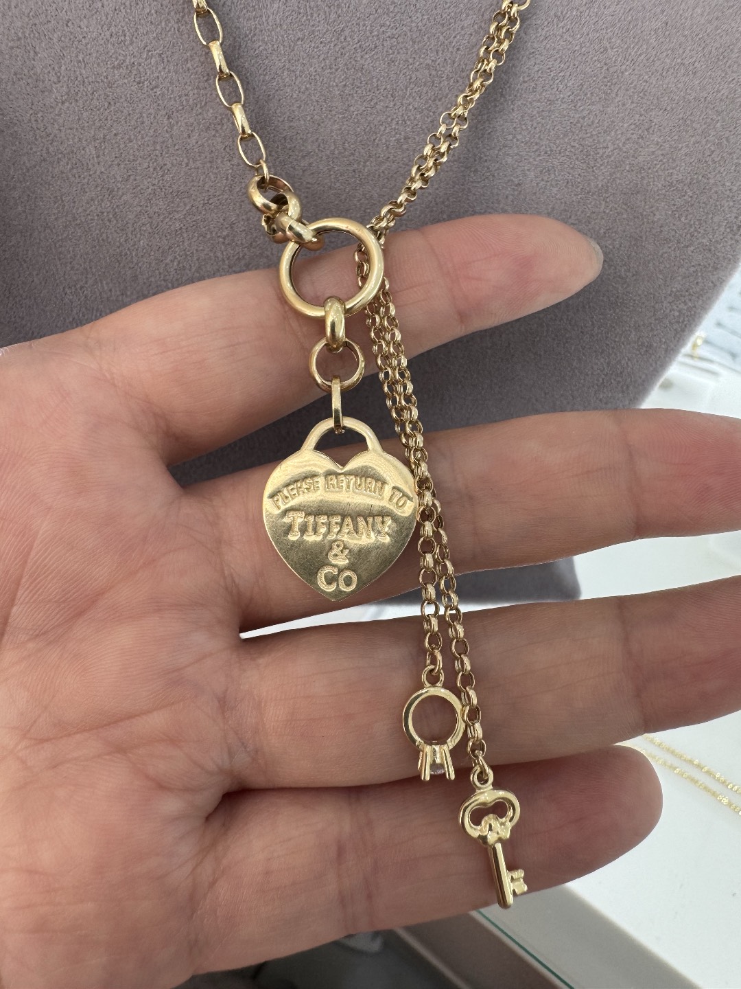 Цепочка TIFFANY 585 пробы.                             Всегда смотрится дорого и стильно! - изображение 4