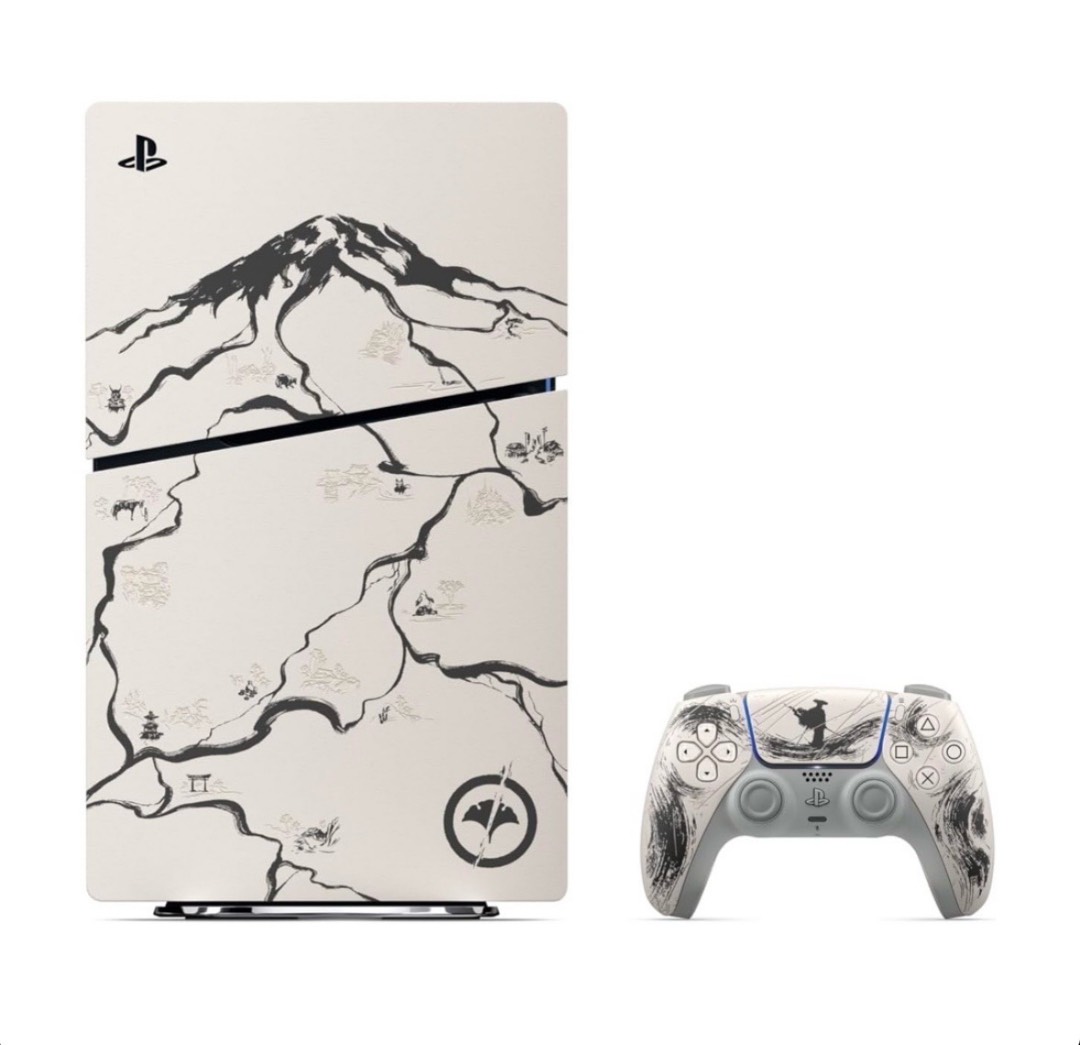 PlayStation 5 Slim Ghost of Yotei Black Limited Edition Bundle - изображение 3