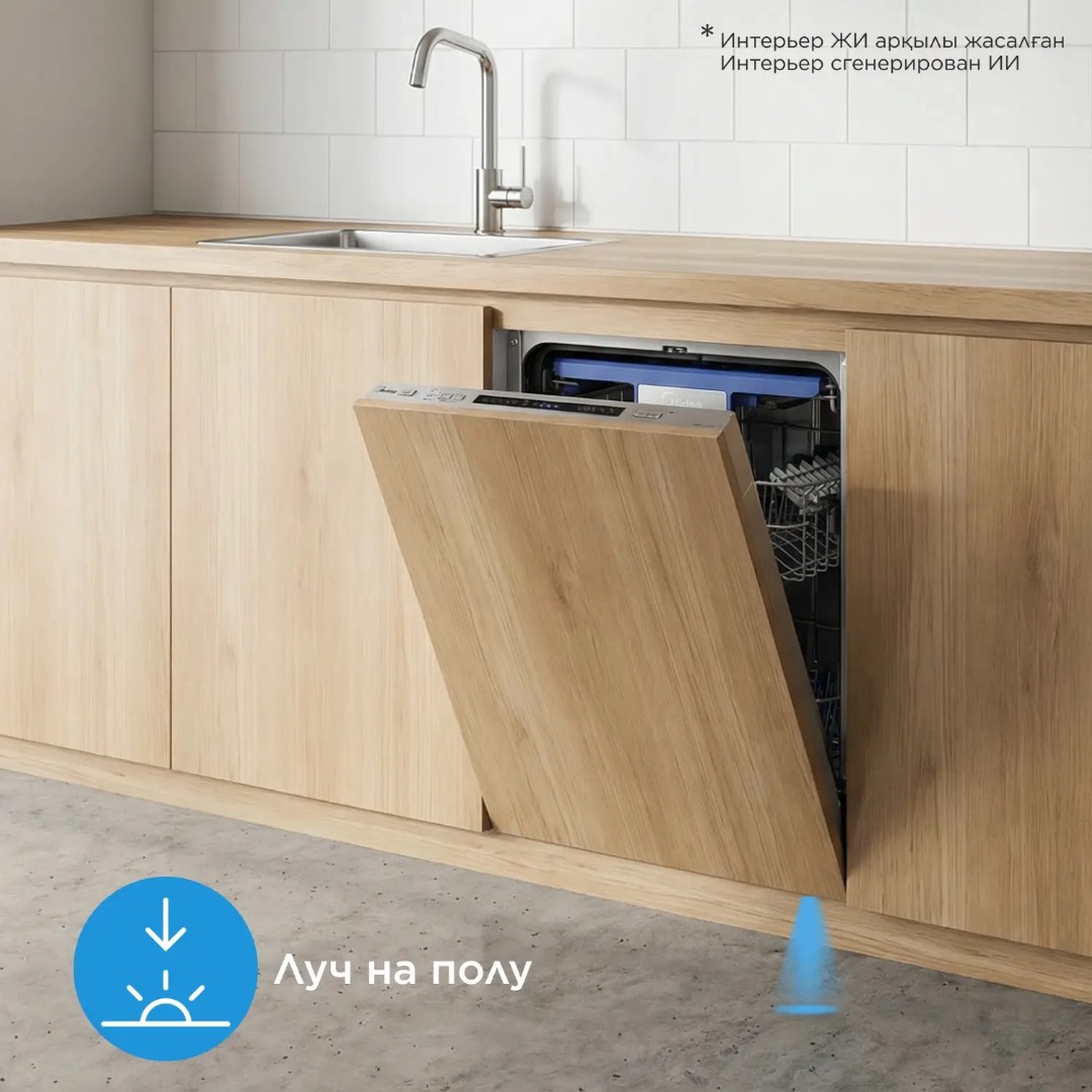 ВСТРАИВАЕМАЯ ПОСУДОМОЕЧНАЯ МАШИНА MIDEA - изображение 4