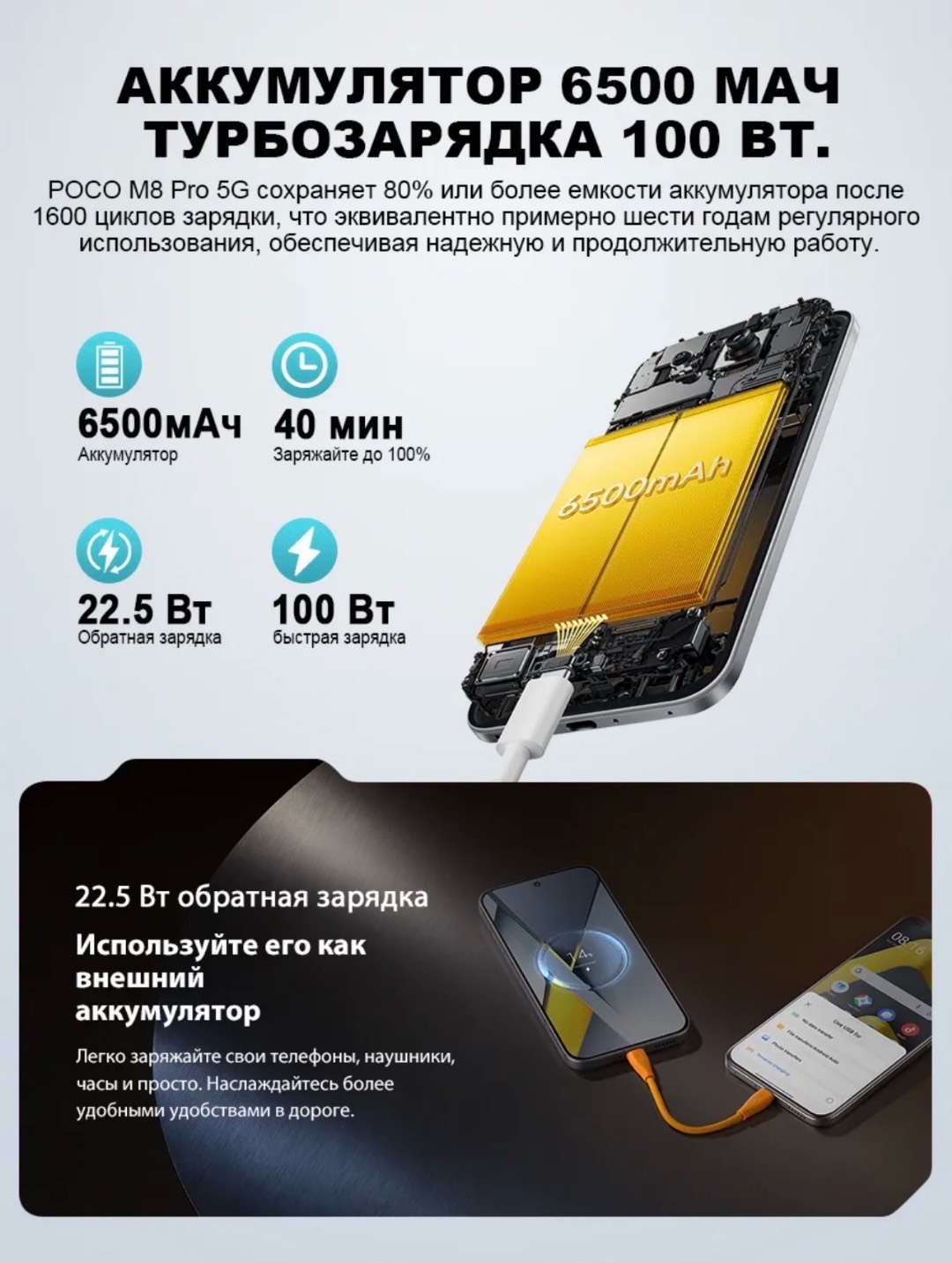 POCO M8 Pro 12/512 Gb - изображение 2