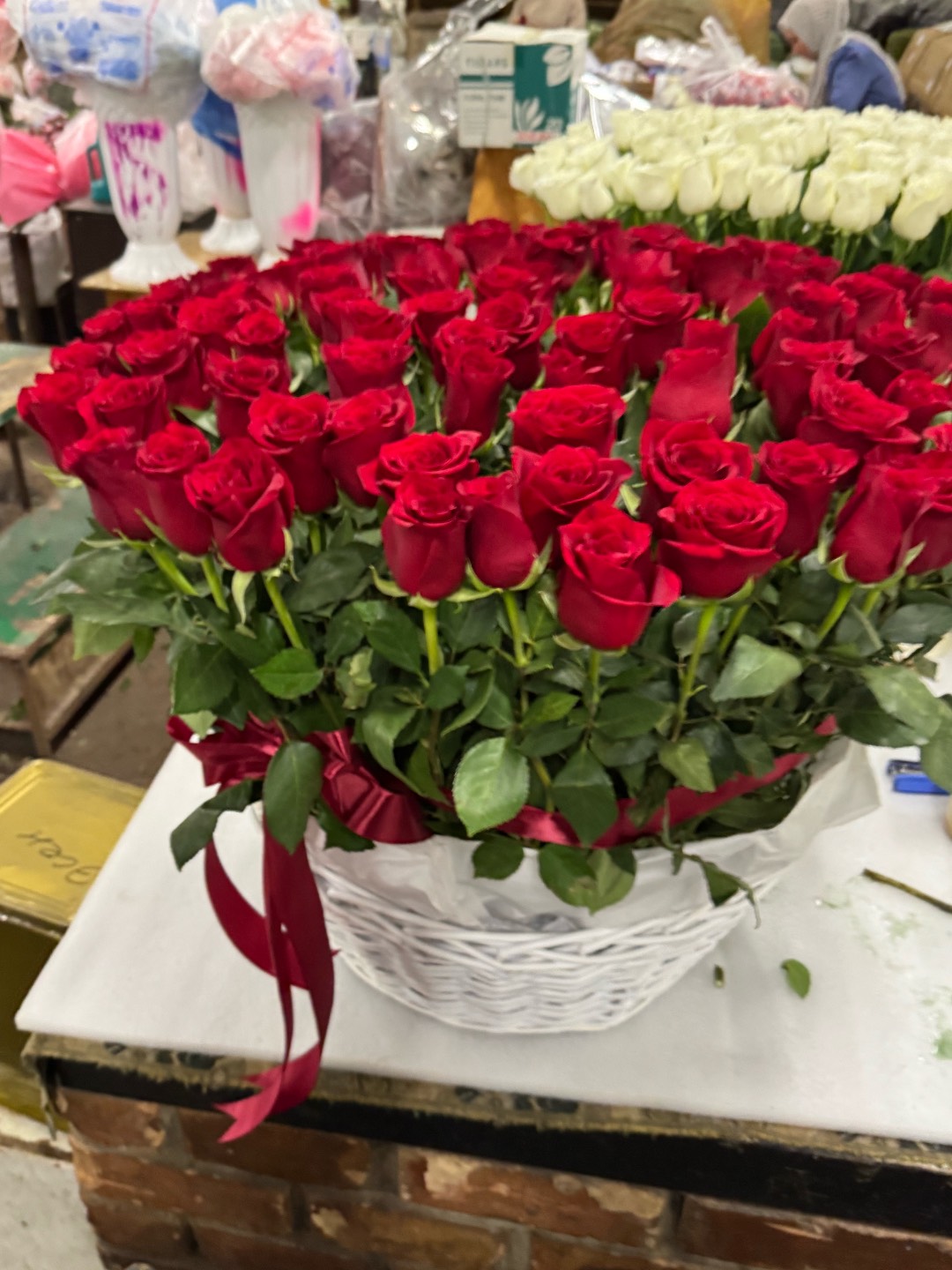 Цветочный ряд🌹🌹🌹