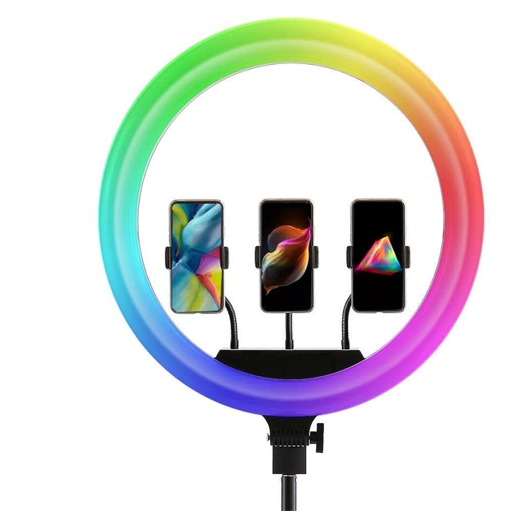 Кольцевая лампа RGB LED Soft Ring Light MJ45💫 - изображение 2