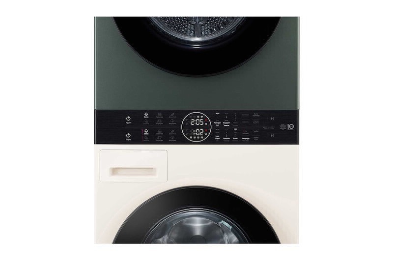 🧺 LG WashTower W4W8LVPK2HM (13/10 кг) — премиальная стирально-сушильная колонна - изображение 5