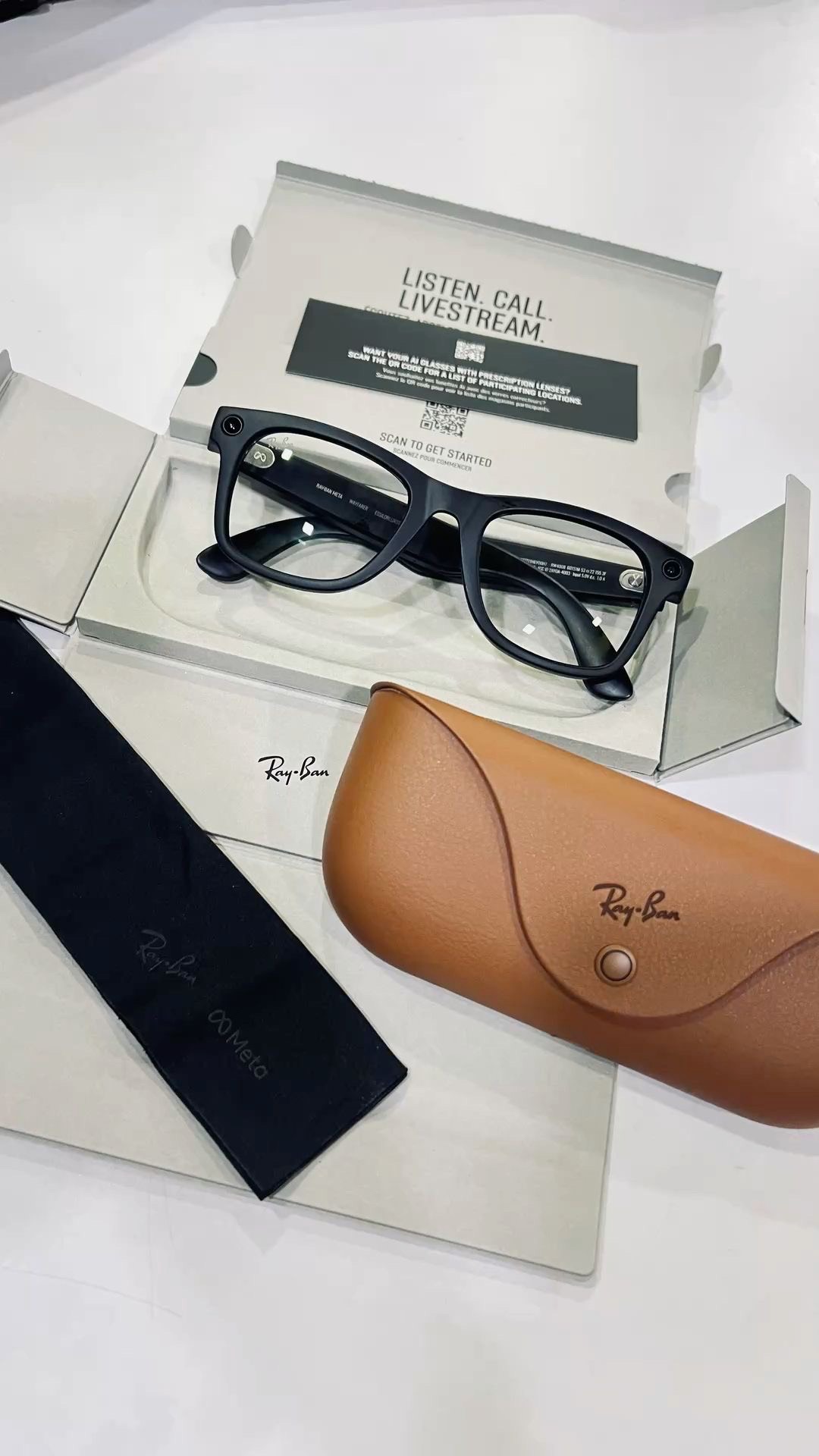 Очки RayBan Meta - Wayfarer 53 Хамелеоны