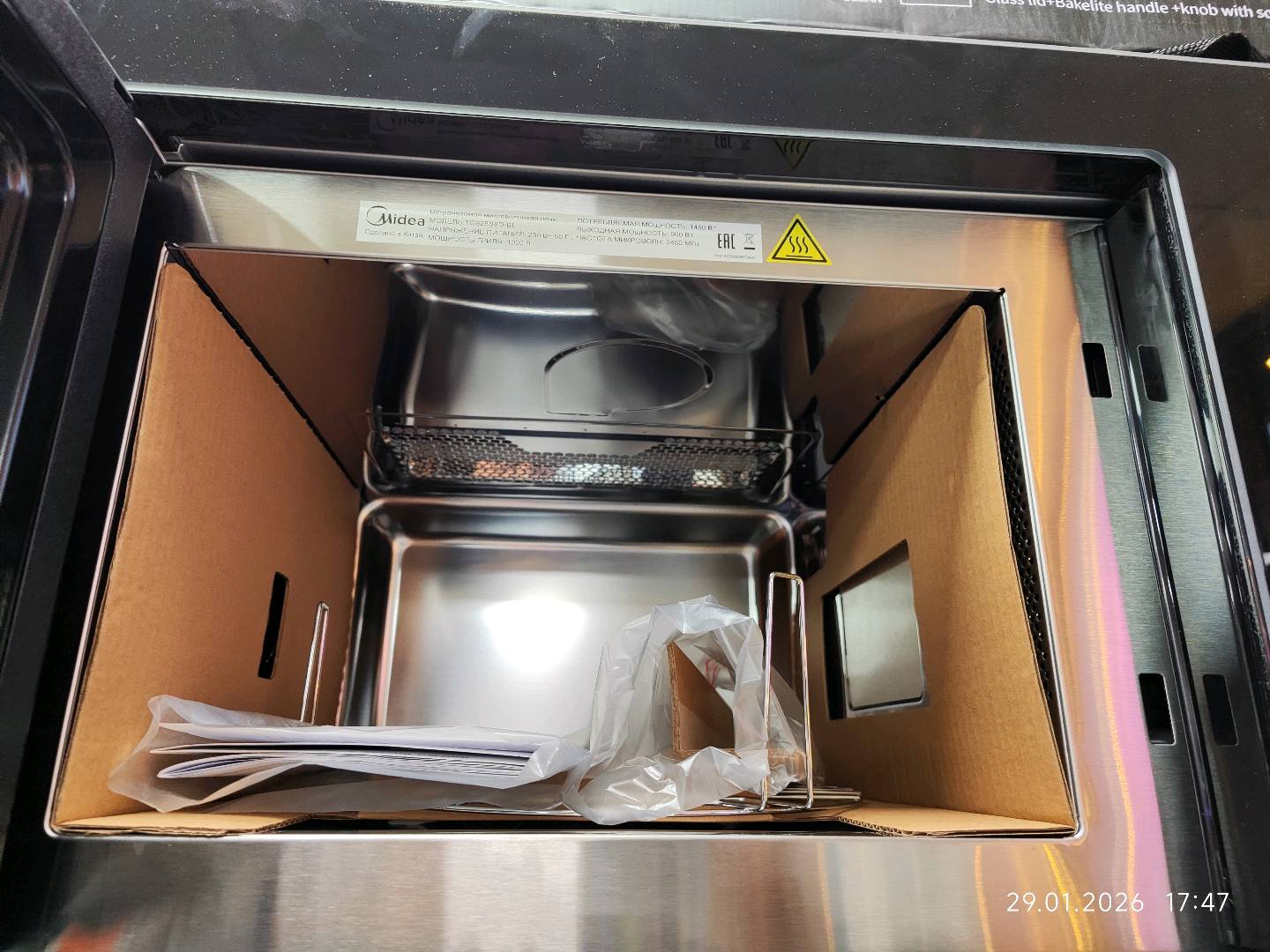 Встраиваемая микроволновая печь - изображение 2