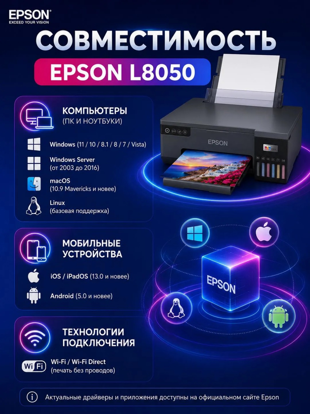 EPSON L8050 - изображение 7
