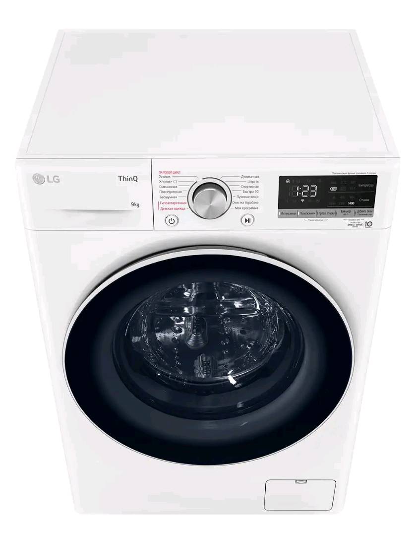 Стиральная машина LG F4V5VS0W 9кг - изображение 4