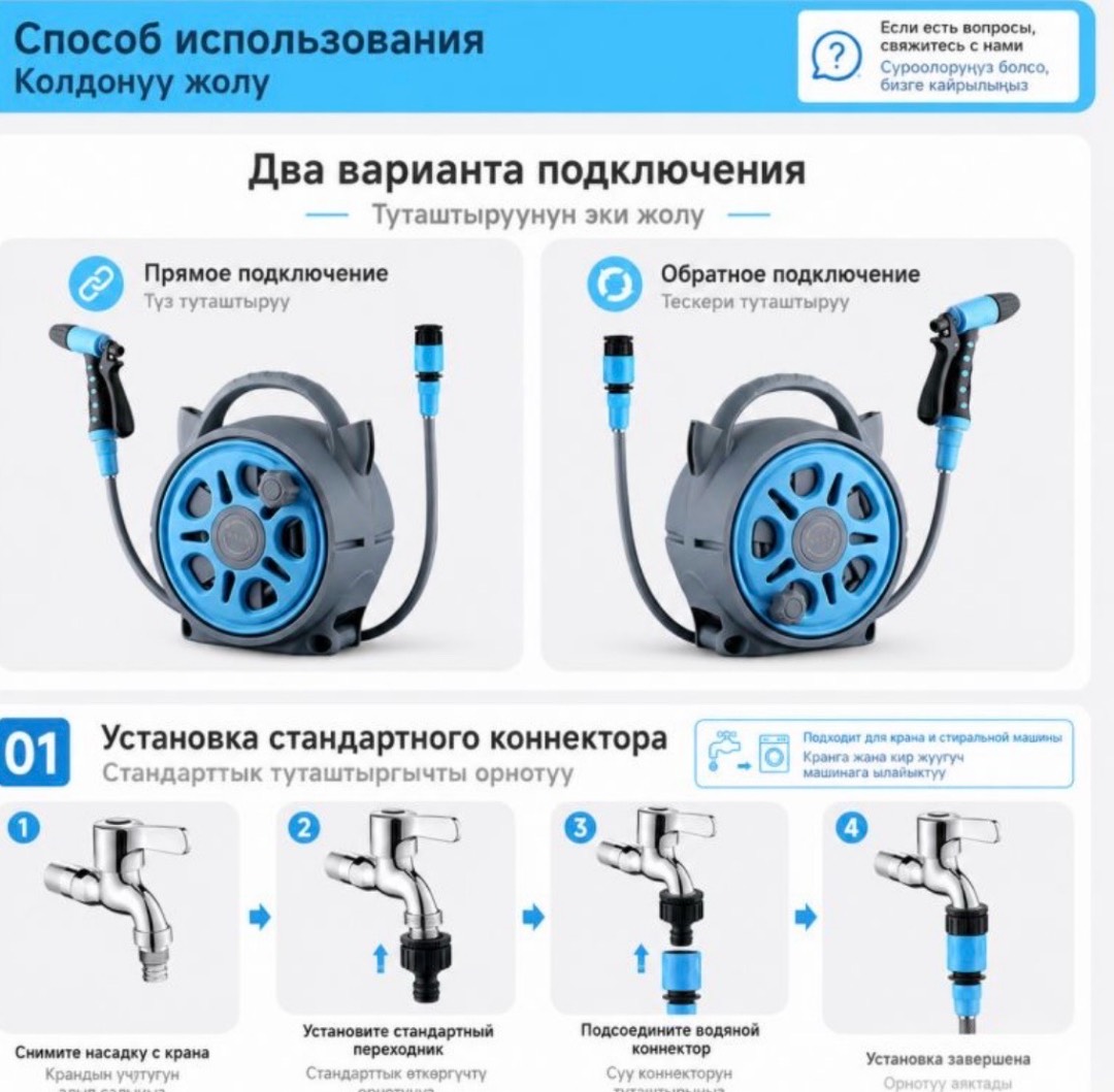 Шланг для полива Garden Master PRO 30М - изображение 3