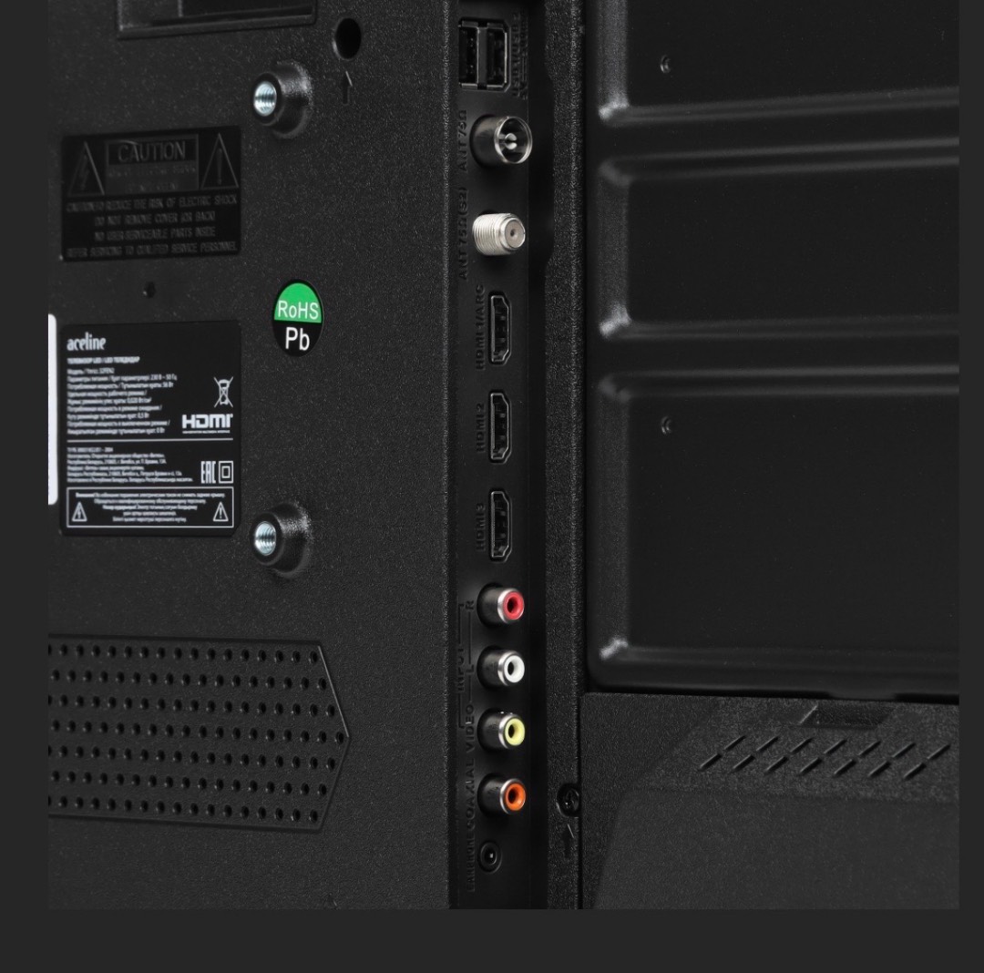 32" (81 см) Телевизор Aceline 32FEN2 черный - изображение 6