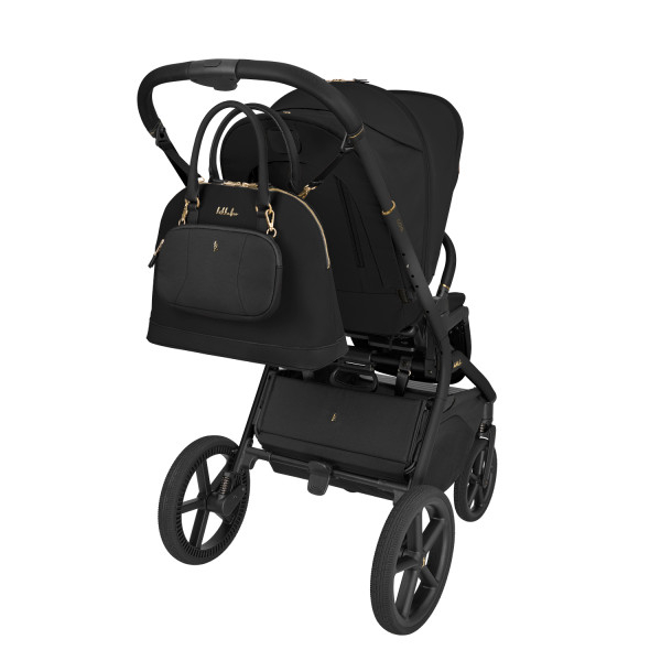 Коляска 2 в 1 KikkaBoo Goya Platinum Noir - изображение 3