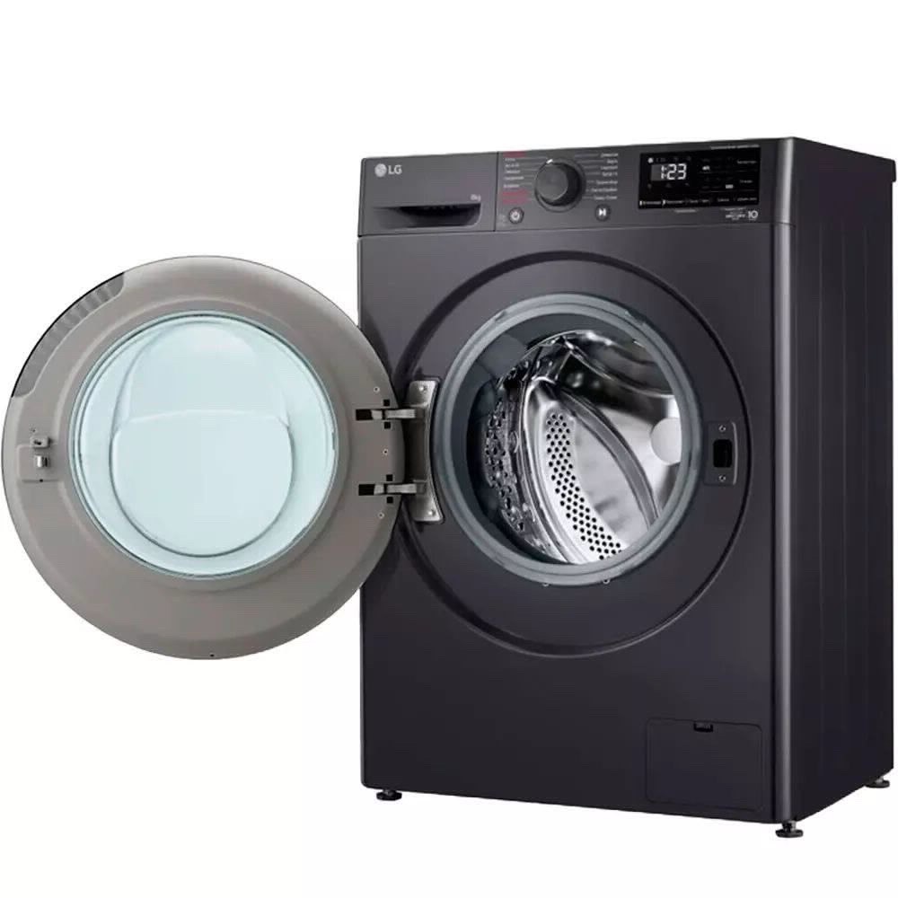 LG F2V3PS6J 8кг серого цвета, на DirectDrive Inverter motor с 10 летней гарантией на мотор - изображение 4