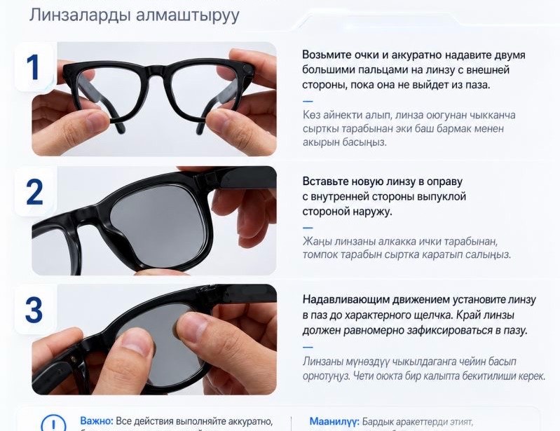 Умные Очки с ИИ AI Glasses X1 - изображение 2