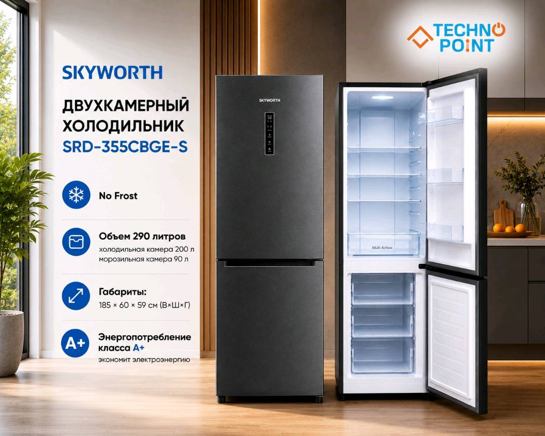 Холодильник Skyworth 355