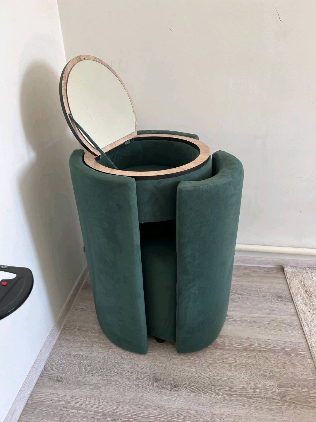 Мейкап стол это уникальные решение все в одном месте зеркала,стул и хранение для косметики - изображение 6