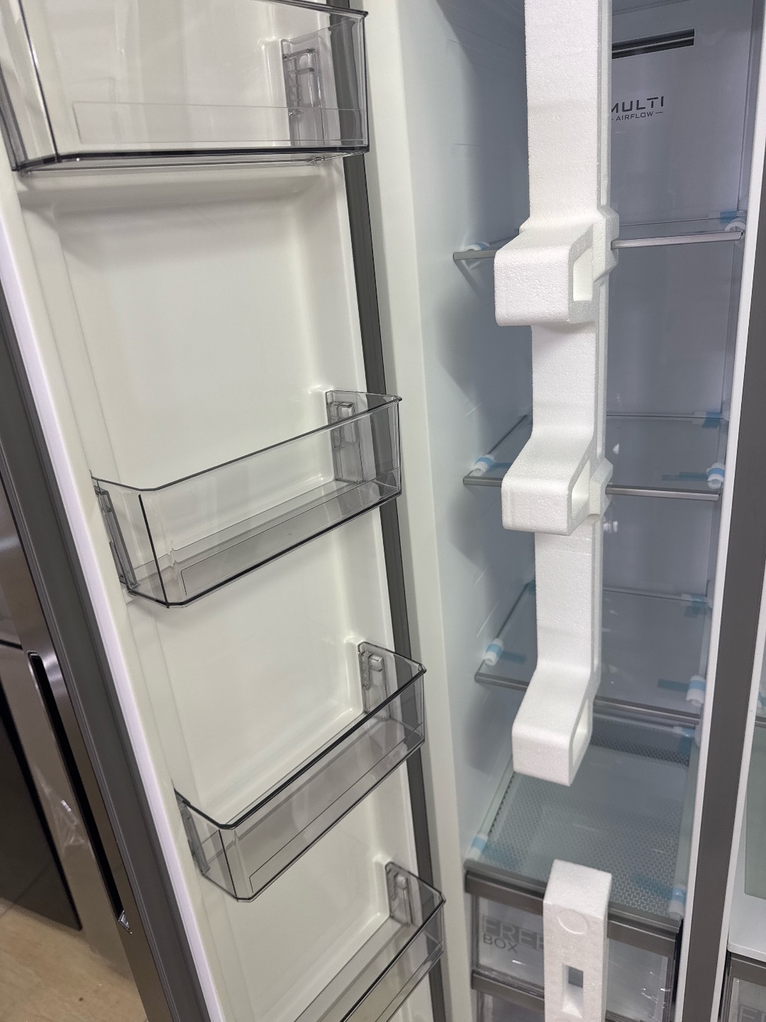 Midea si by side холодильник высота 178 ширина 90см - изображение 3