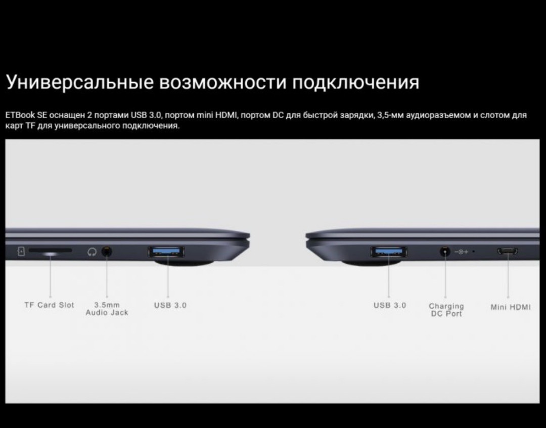 Ноутбук Acer ETBook SE 14.1", Intel Celeron N4020/ (8GB+256GB) - изображение 4