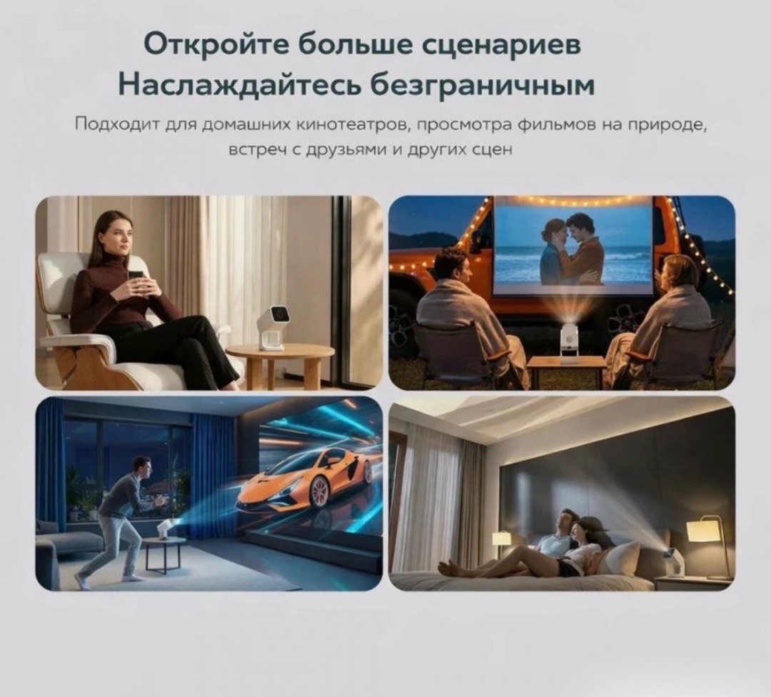 Проектор Xiaomi Wanbo Cube 1 Global - изображение 10