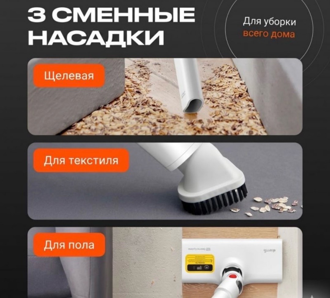 Ручной проводной пылесос Xiaomi Deerma Multipurpose Carrying Vacuum Cleaner DX888 - изображение 10