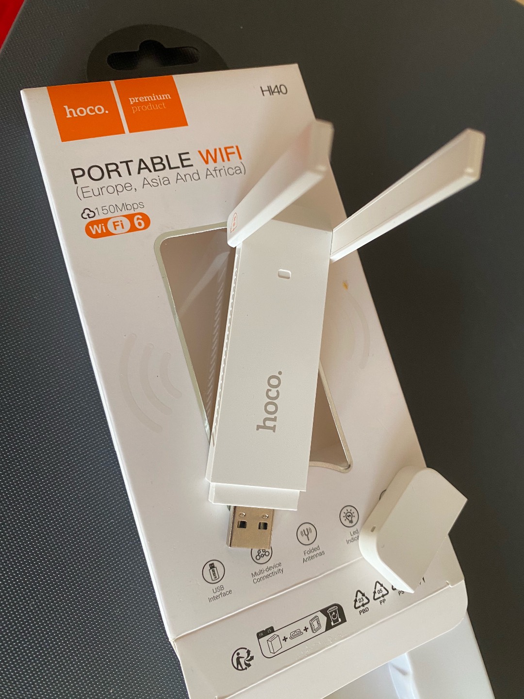 HOCO H40 Портативный 4G Wi-Fi роутер - изображение 8