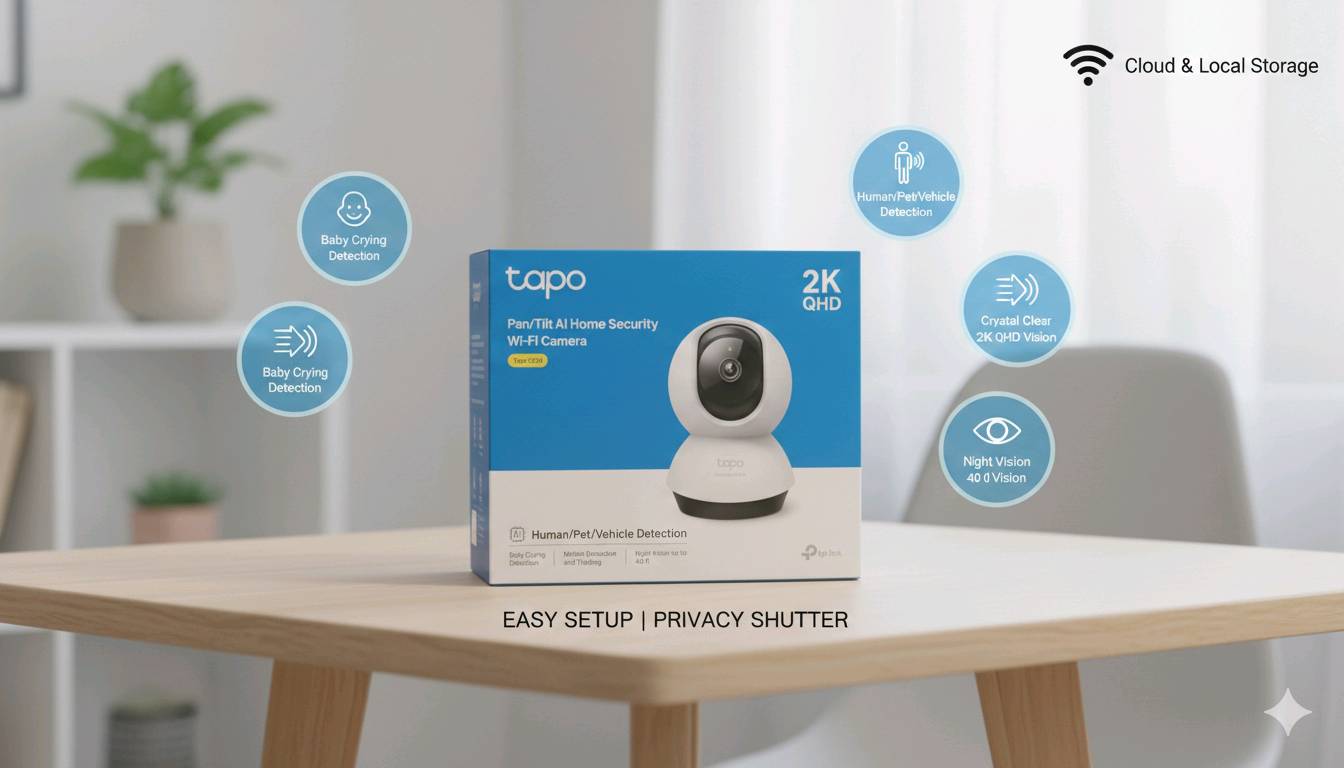 Wi-Fi Камера TP-LINK TAPO C220 - изображение 2