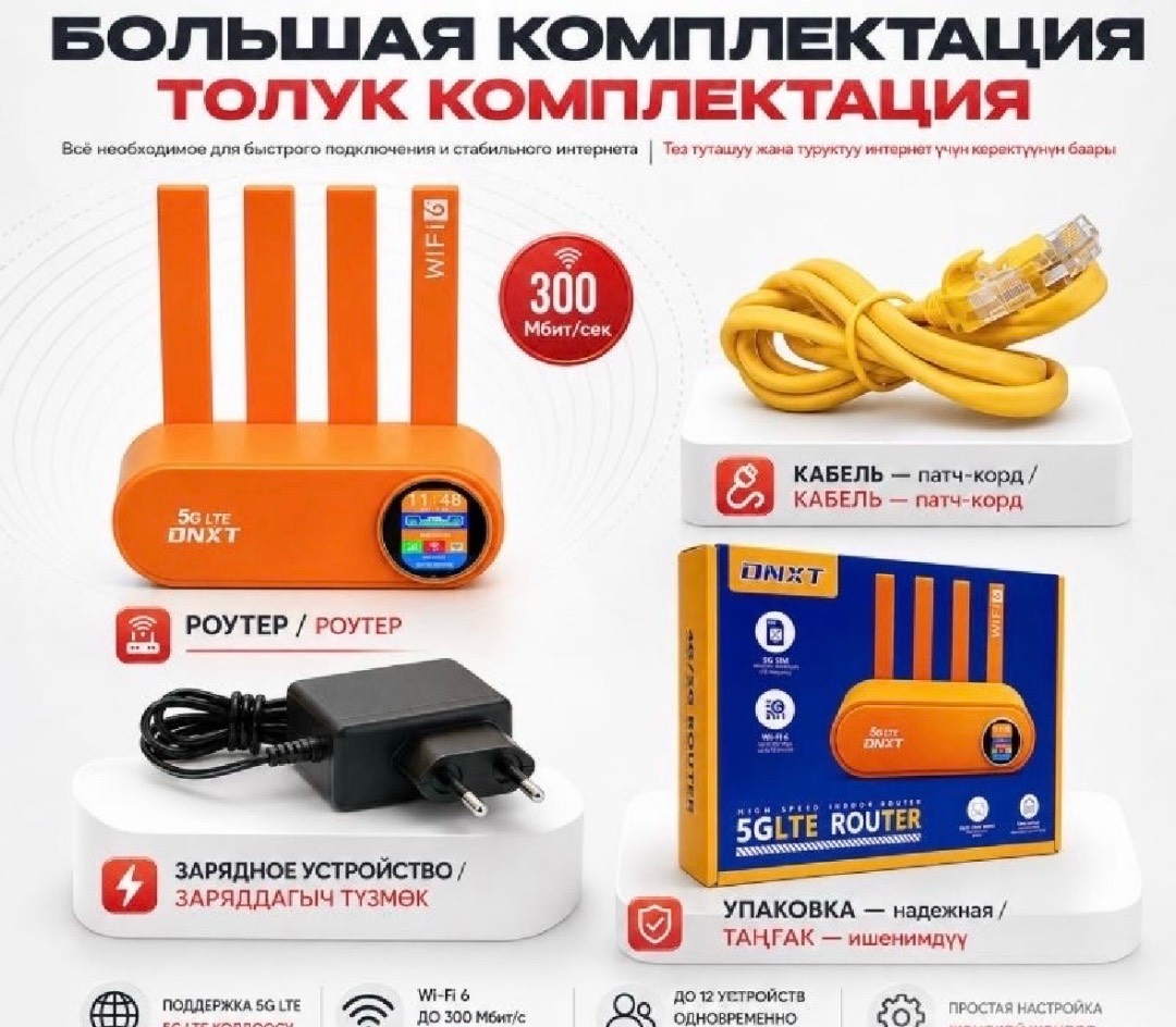 4G LTE WiFi роутер DNXT WR860 - изображение 4